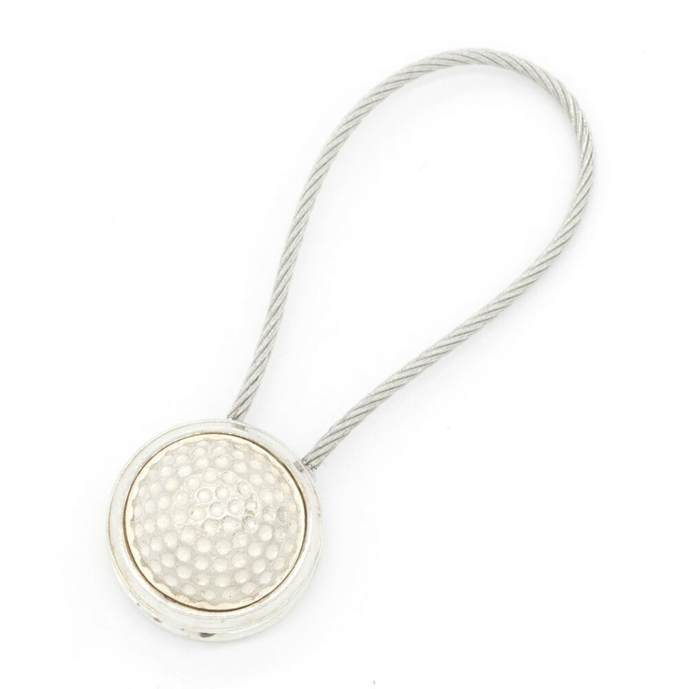 Tiffany & Co. Paloma Picasso Golf Ball Keyring SV Sterling Silver 925 Keychai...